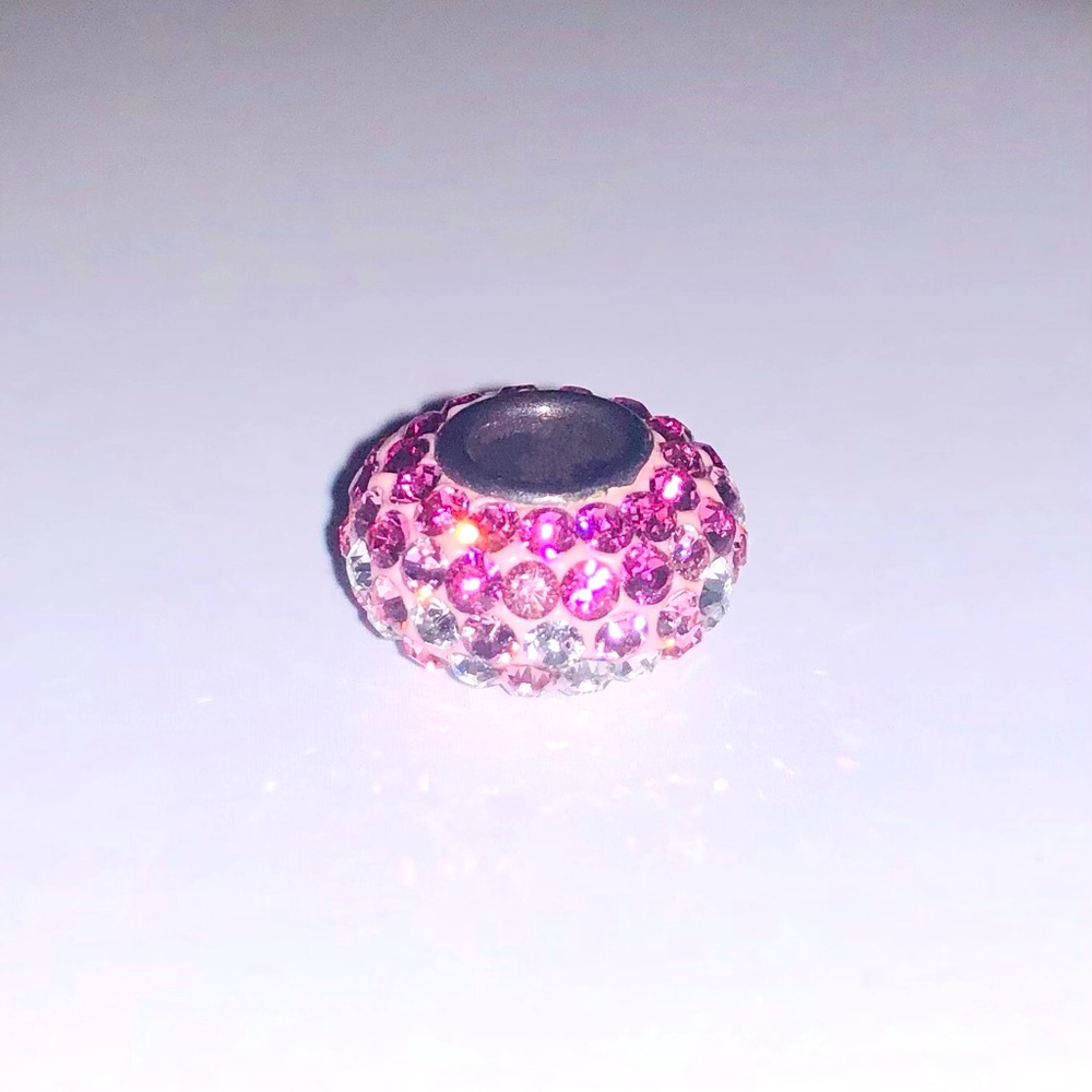 ❌SOLD❌ Pink gradient bling Pandora charm